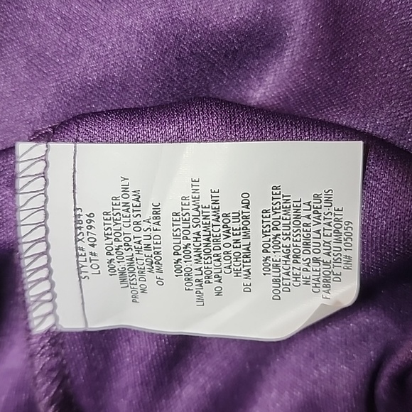 XCape Sleeveless Beaded Scoop-neck Collar Evening Gown Size 4 - Picture 12 of 12